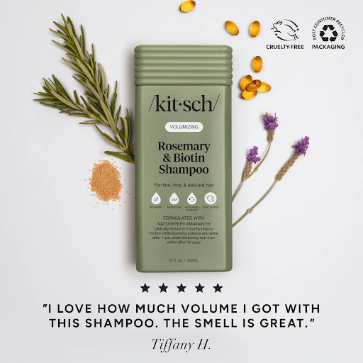 Kitsch Rosemary & Biotin Volumizing Shampoo