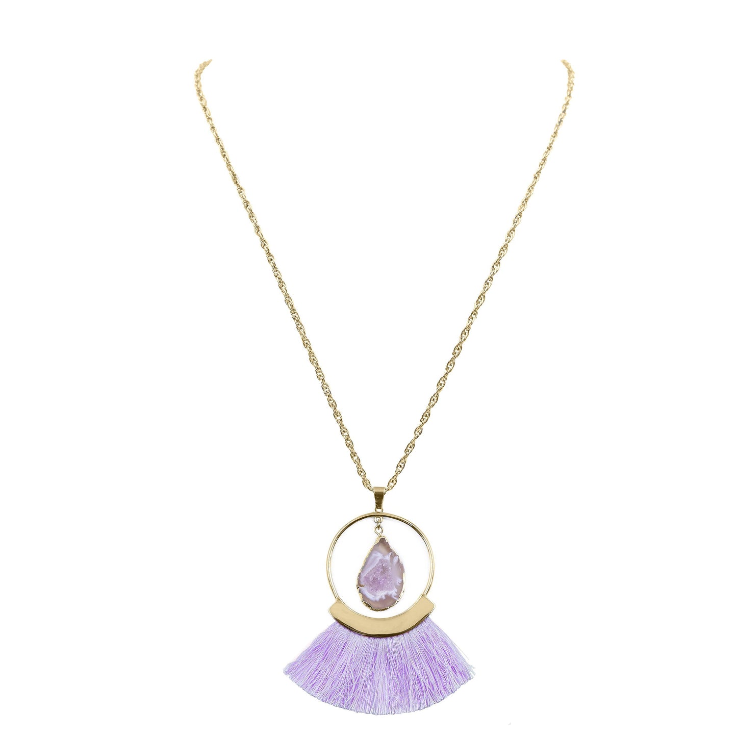 Kinsley Armelle Royal Fringe Necklace