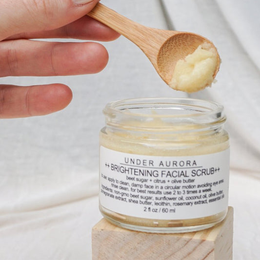 Under Aurora Brightening Face Scrub