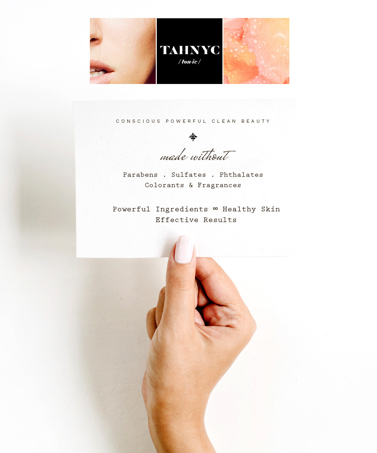 TAHNYC Niacinamide 3% + Peptides for Sensitive Skin