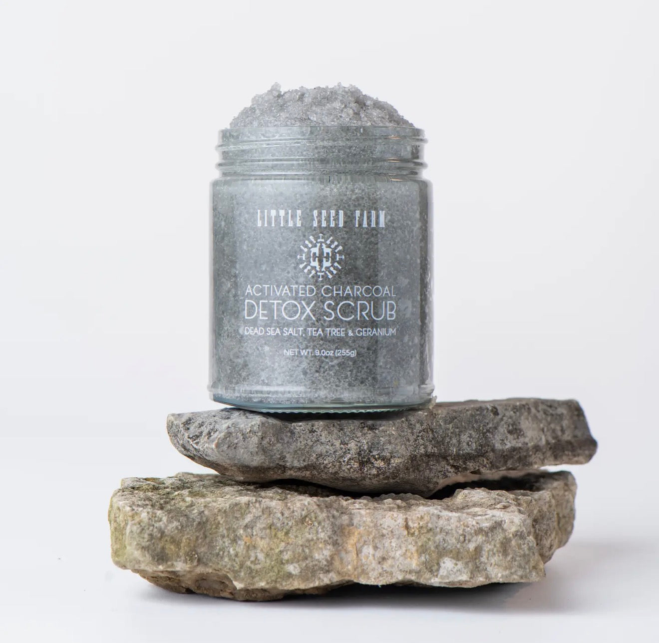 Little Seed Farm Activated Charcoal Detox Salt Scrub