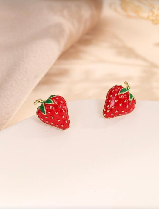 Strawberry Earrings