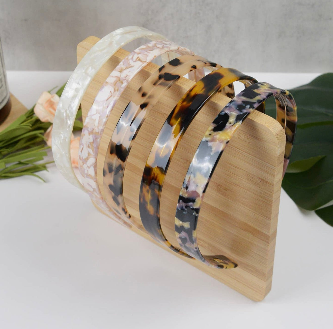 TheDivaSoap Acetate French Minimalist Headbands
