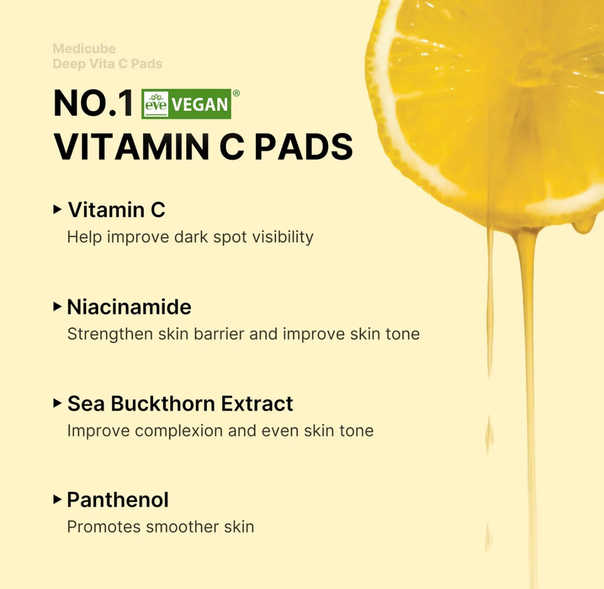 Medicube Deep Vita C Brightening Pads