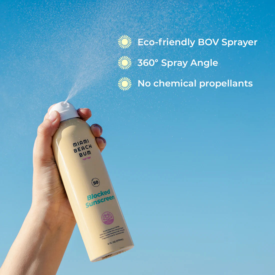 Miami Beach Bum Blocked SPF50