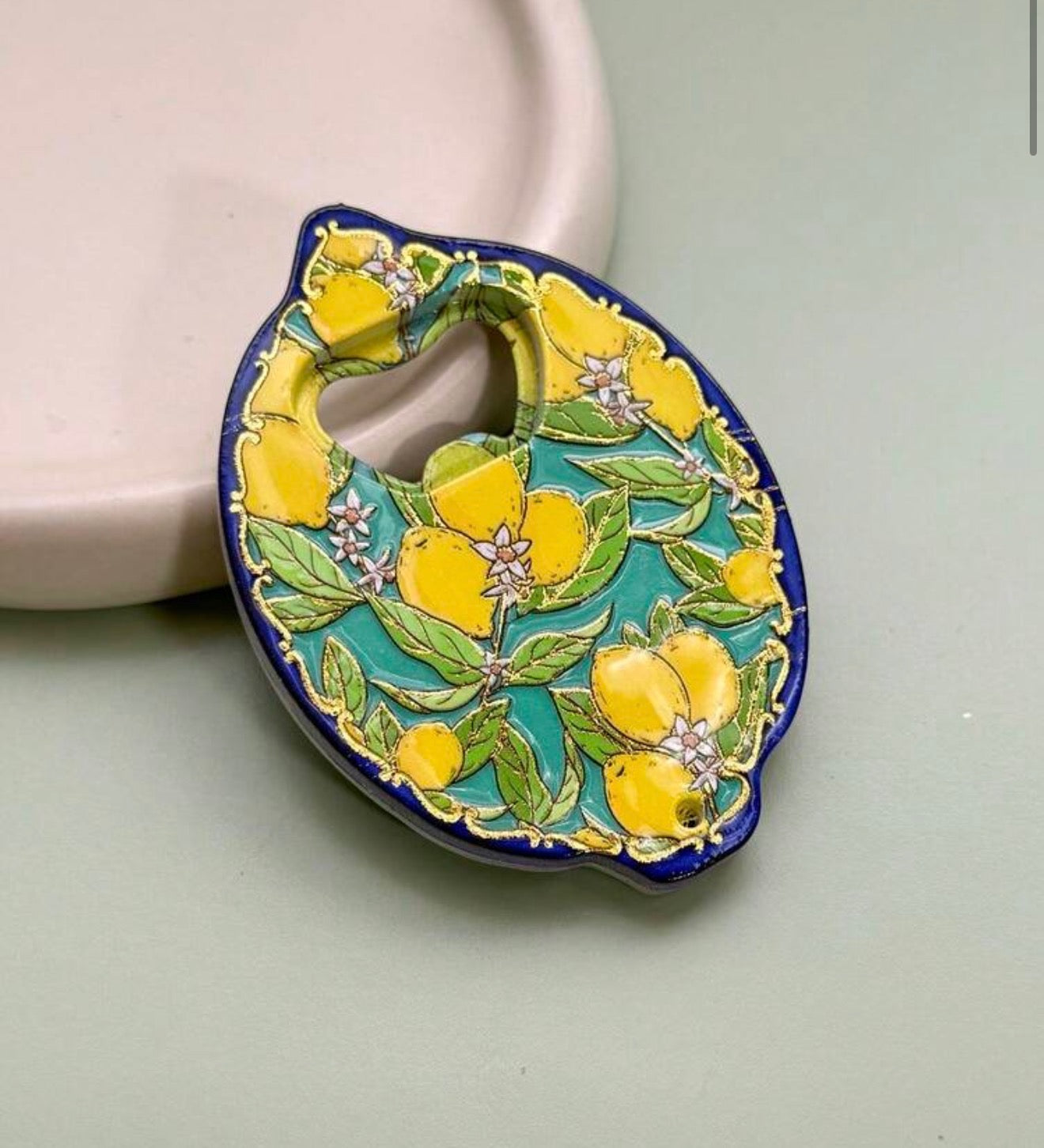 Farmhouse Style Lemon Bottle Opener