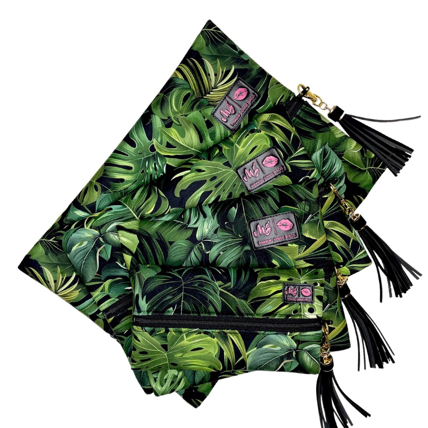 Makeup Junkie Verde Oasis Makeup Bag