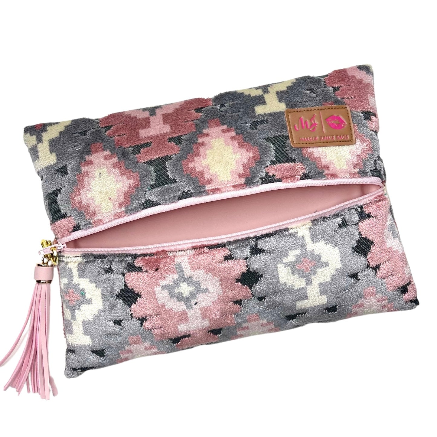 Makeup Junkie Aztec Blush Makeup Bag