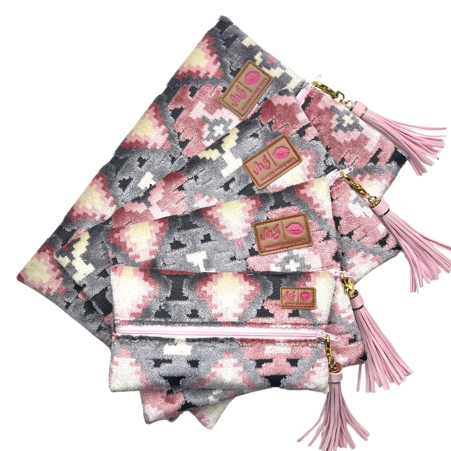Makeup Junkie Aztec Blush Makeup Bag