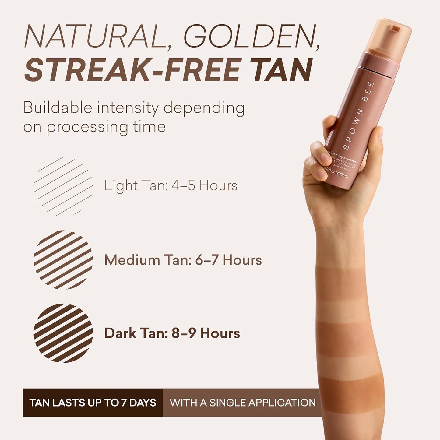 Brown Bee Self-Tanning Air Mousse Refill Pack