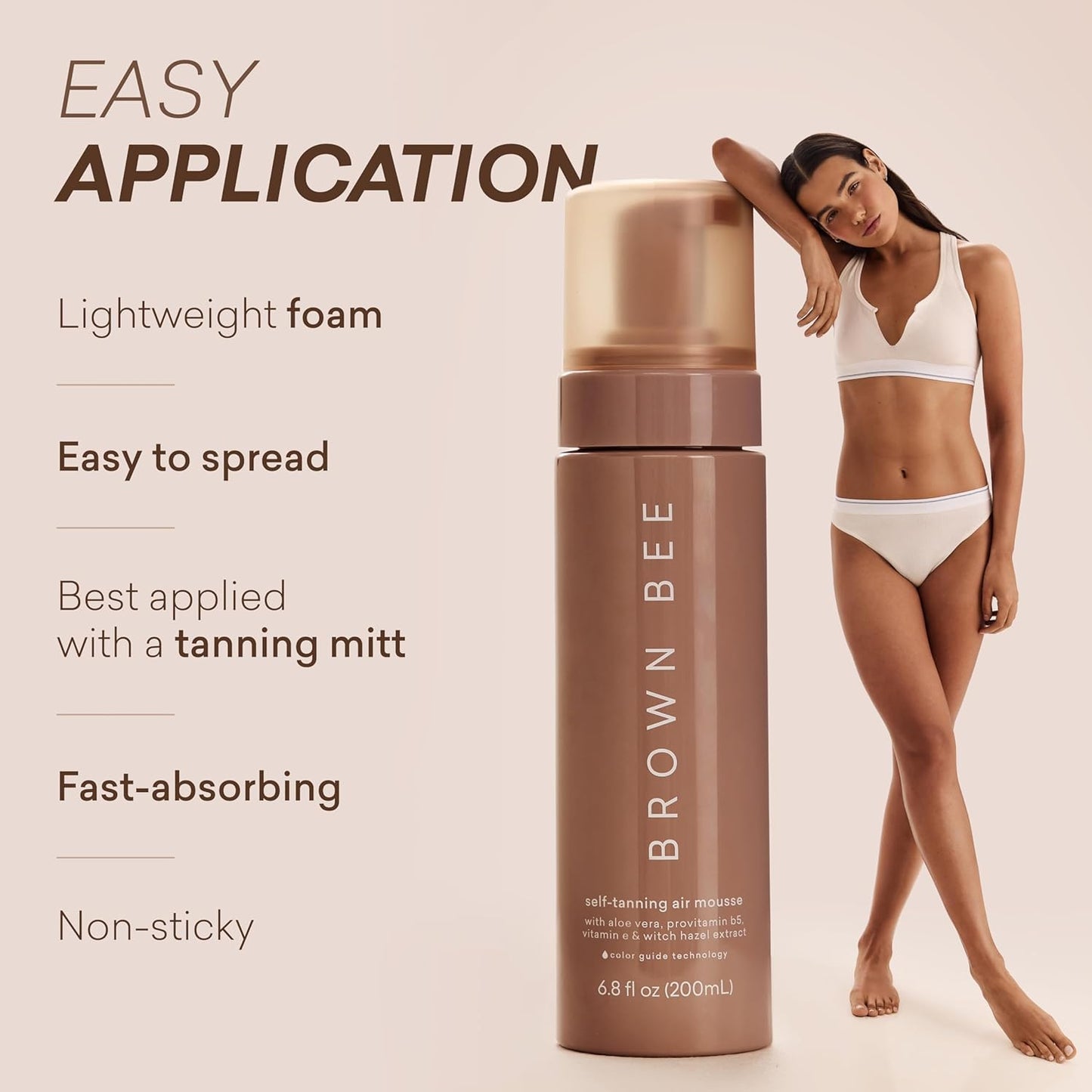 Brown Bee Self-Tanning Air Mousse Refill Pack