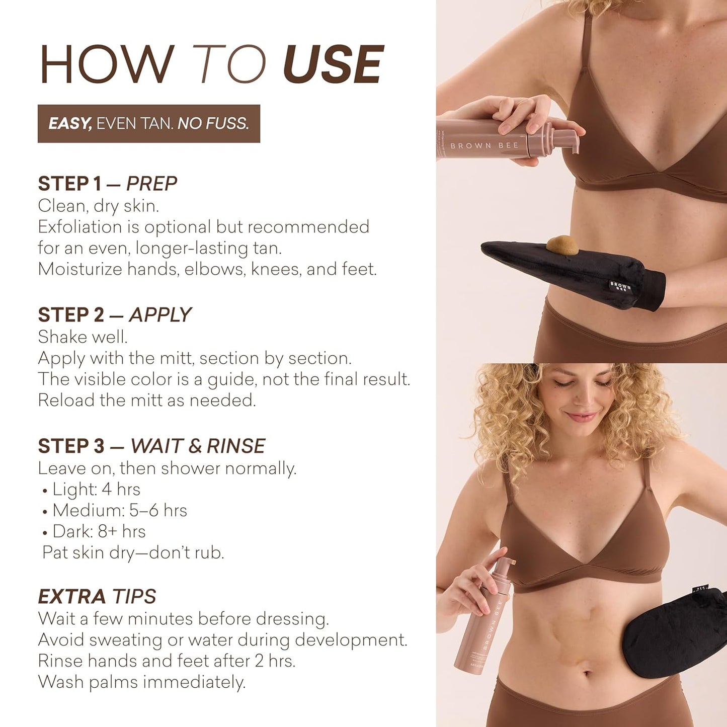 Brown Bee Self-Tanning Air Mousse