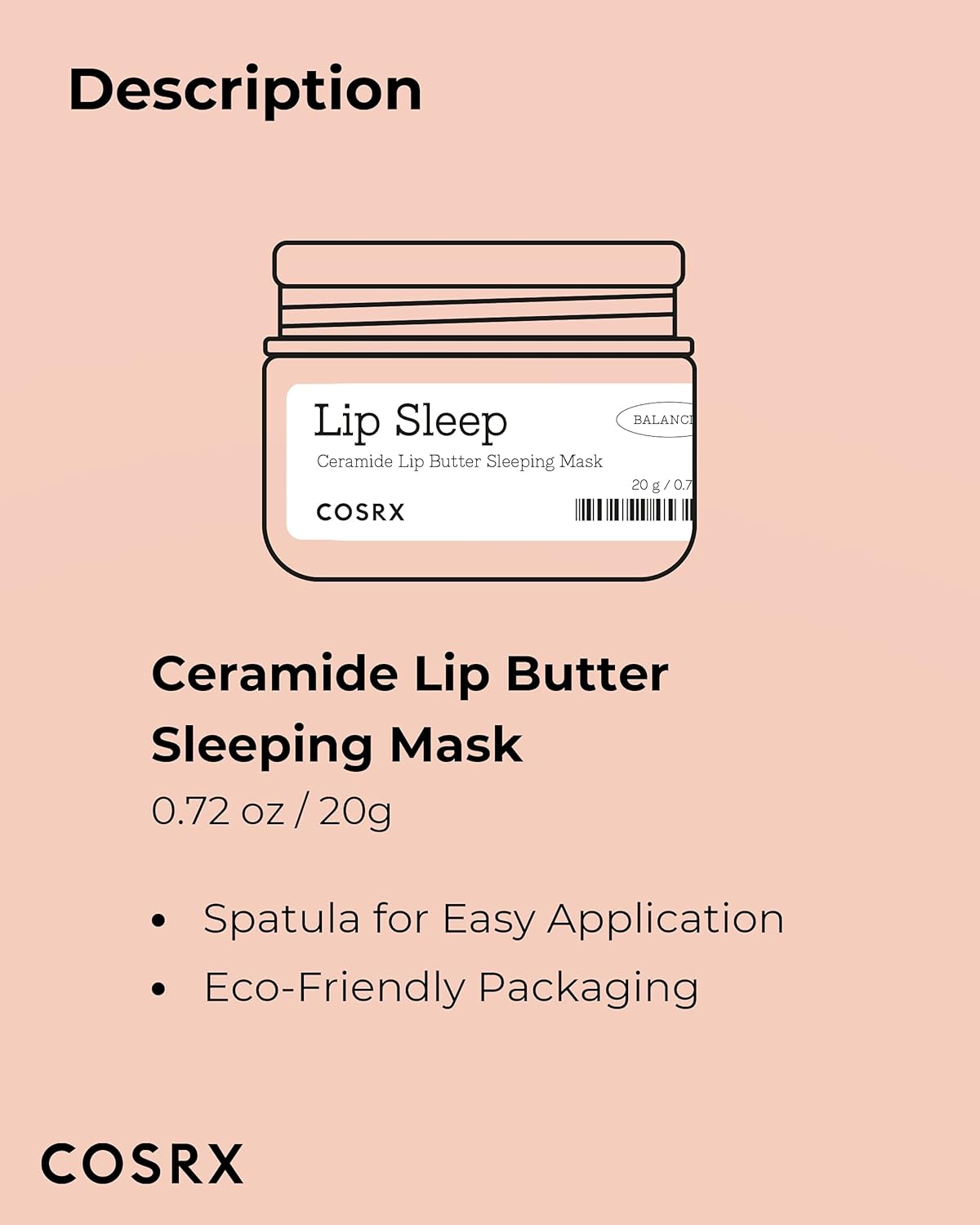 COSRX Lip Sleep Ceramide Lip Butter Sleeping Mask