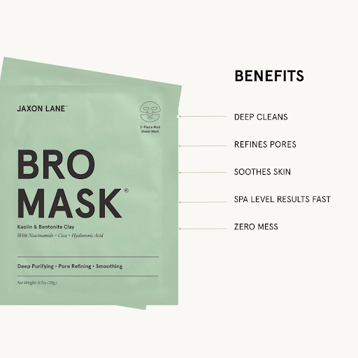 Jaxon Lane Bro Mask Clay Mask