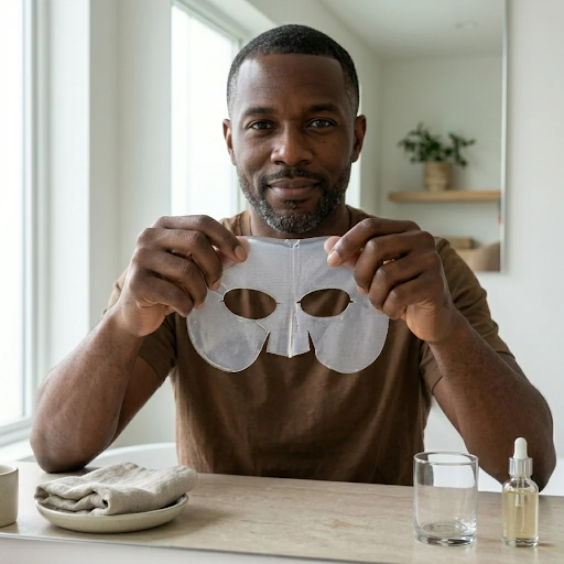 Jaxon Lane Bro Mask Half Mask - Beard Friendly Sheet Mask
