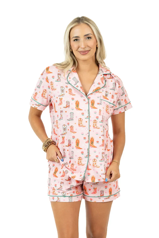 Katydid 2 Piece Pajama Short Set