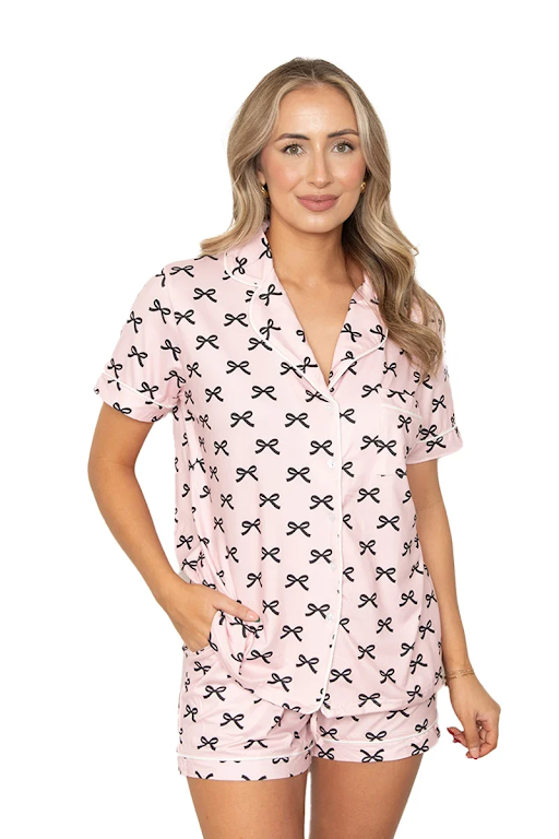 Katydid 2 Piece Pajama Short Set