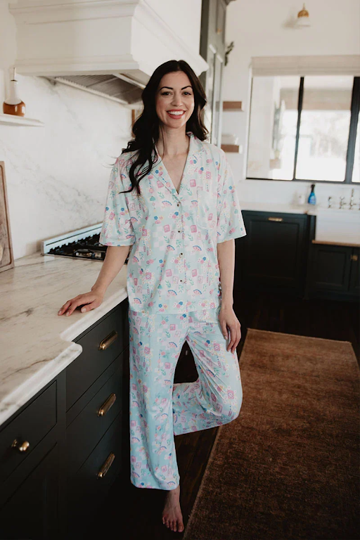 Katydid Mahjong Pieces Pajama Pants Set