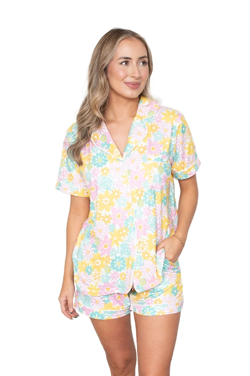 Katydid 2 Piece Pajama Short Set