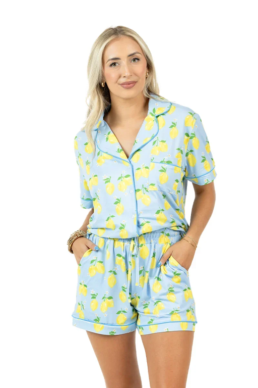 Katydid 2 Piece Pajama Short Set