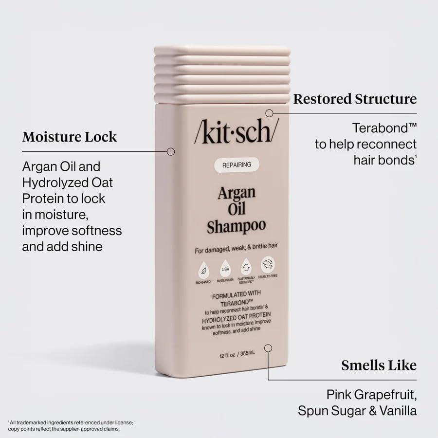 Kitsch Argan Oil Repairing Shampoo