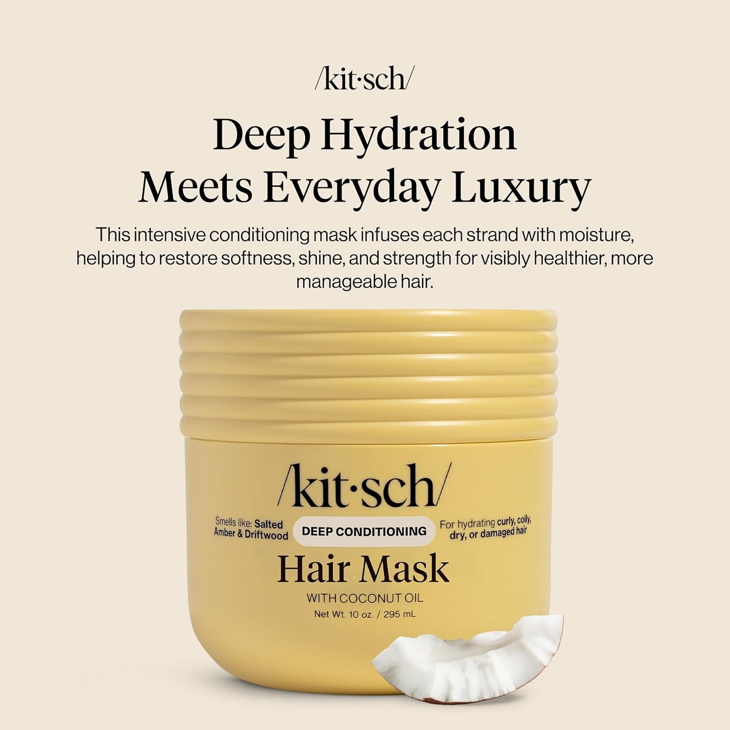 Kitsch Moisturizing Coconut Oil Deep Conditioning Treatment Mask