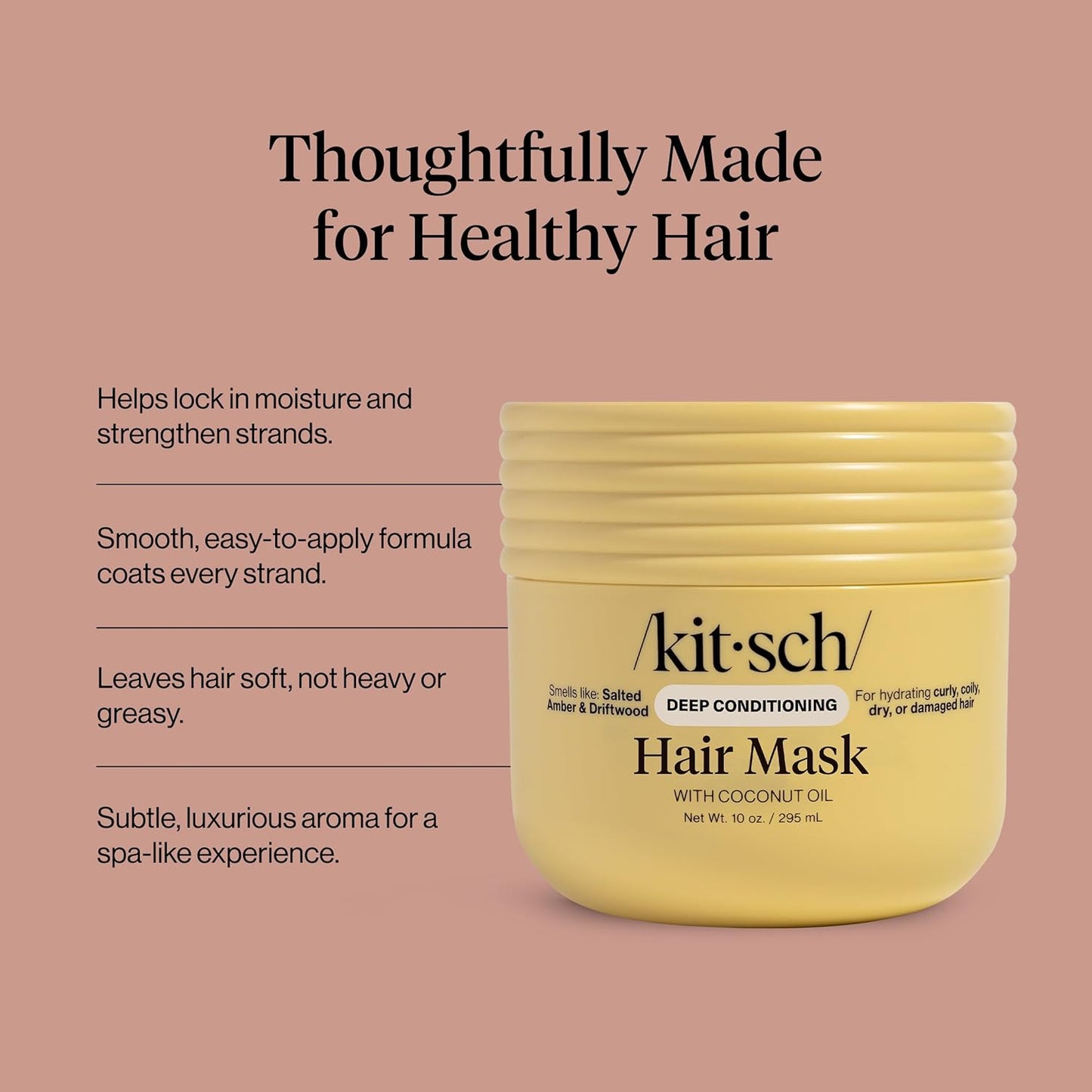 Kitsch Moisturizing Coconut Oil Deep Conditioning Treatment Mask
