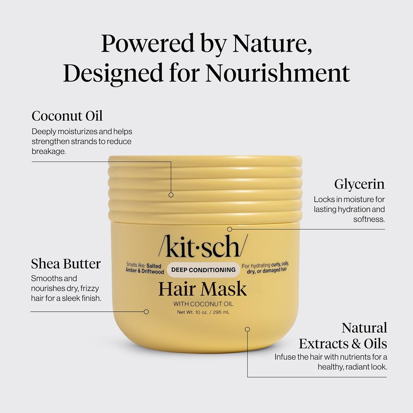 Kitsch Moisturizing Coconut Oil Deep Conditioning Treatment Mask