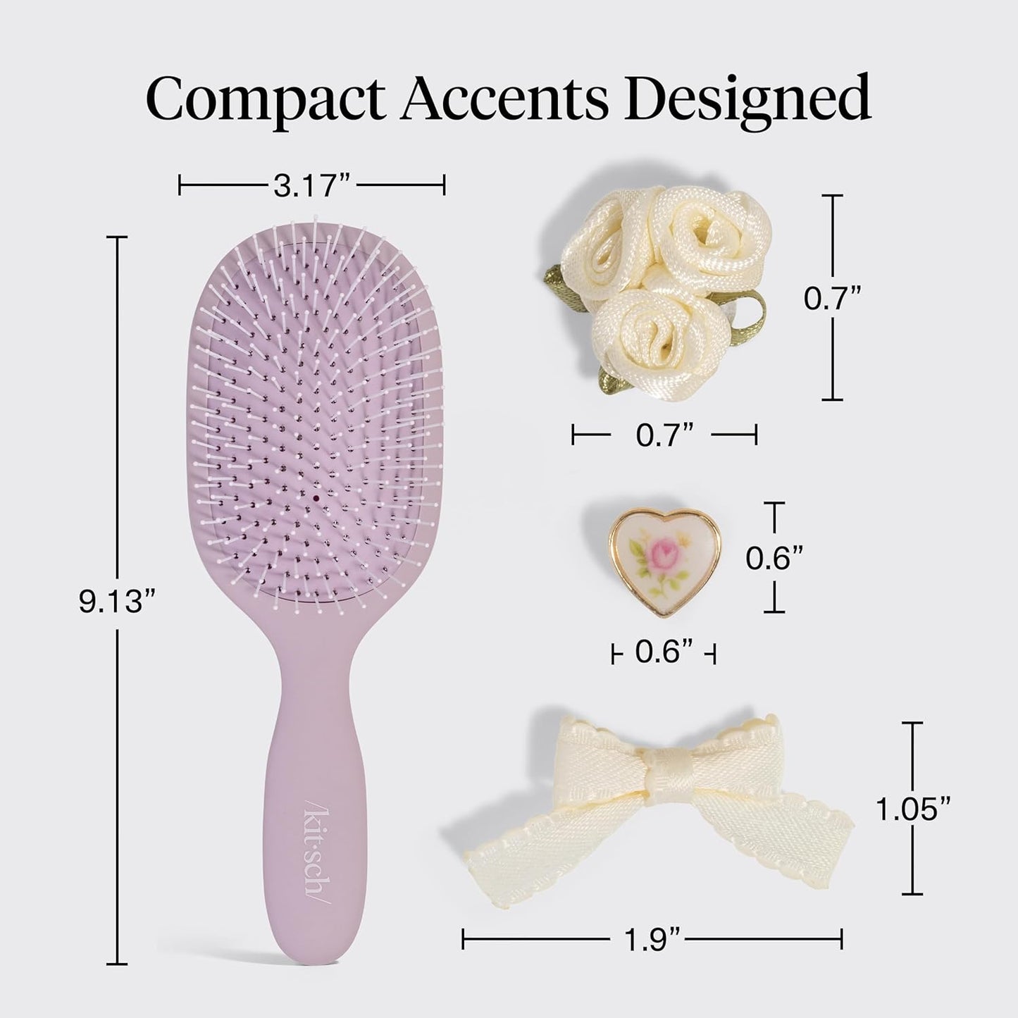 Kitsch KitschPop Paddle Brush