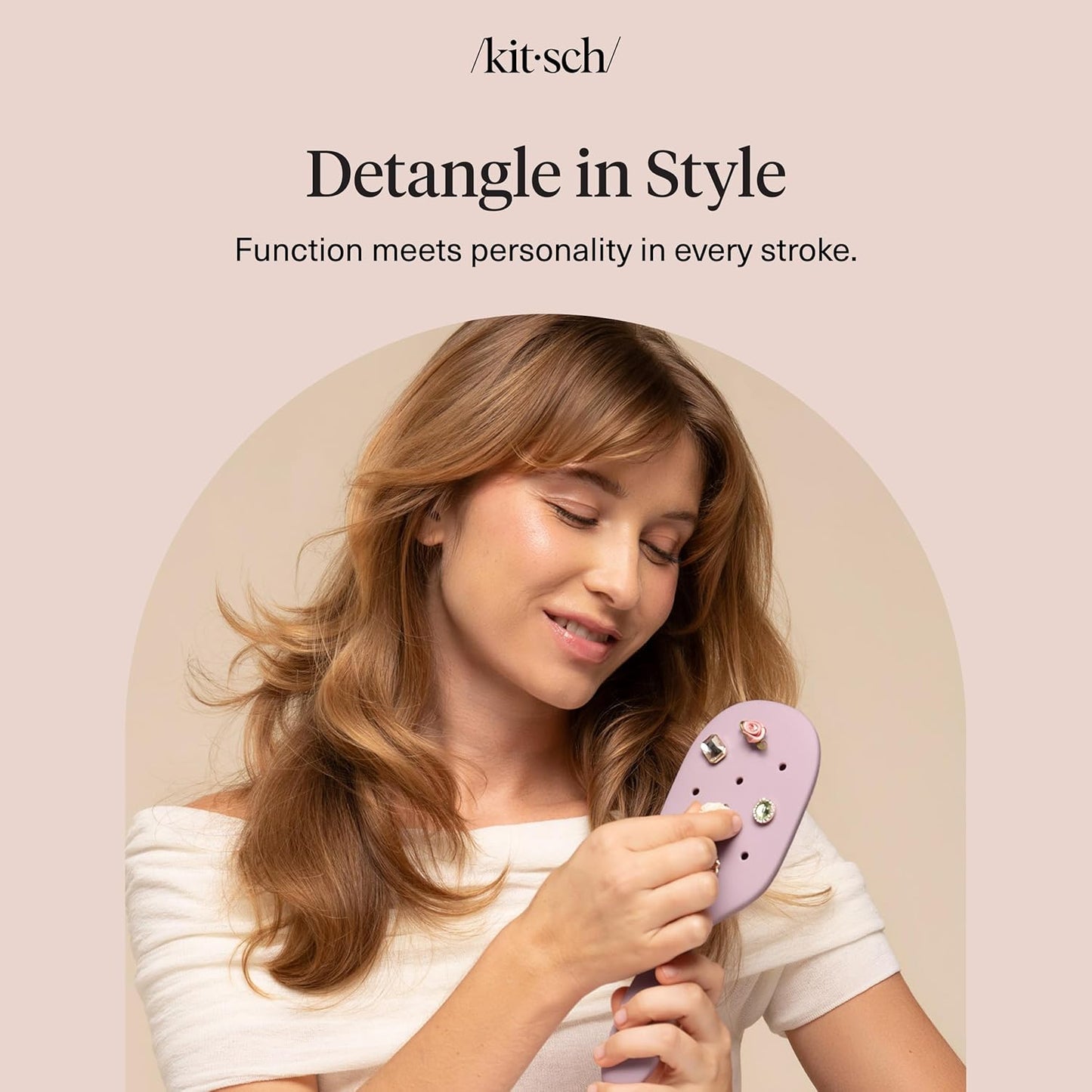 Kitsch KitschPop Paddle Brush