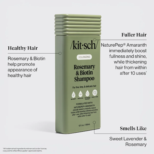 Kitsch Rosemary & Biotin Volumizing Shampoo