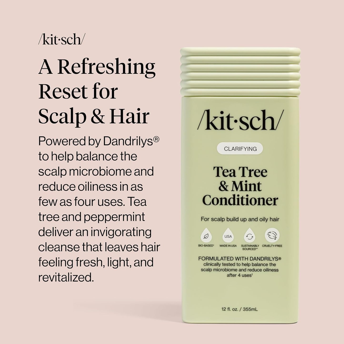 Kitsch Tea Tree & Mint Clarifying Conditioner