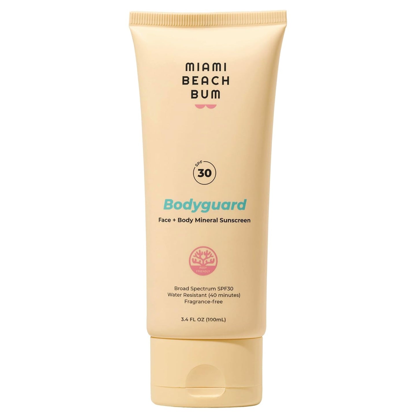 Miami Beach Bum Bodyguard Mineral Sunscreen SPF 30