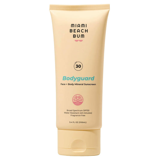 Miami Beach Bum Bodyguard Mineral Sunscreen SPF 30