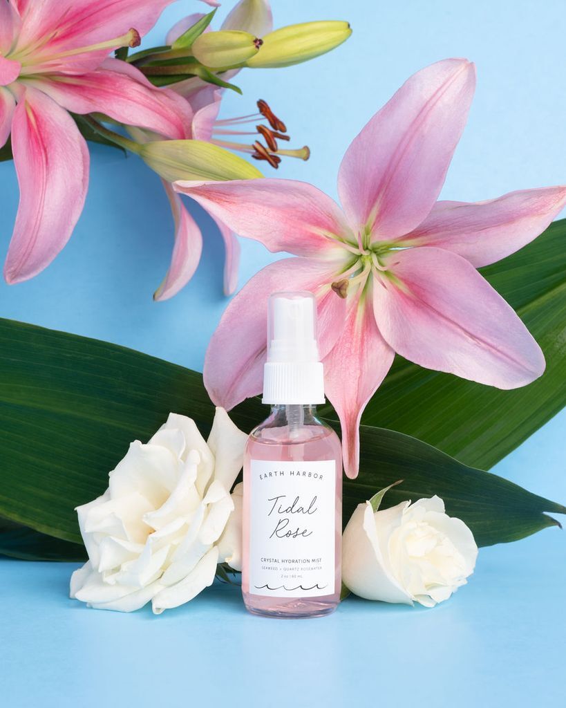 Earth Harbor Tidal Rose Crystal Hydration Mist