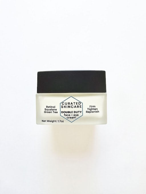 Curated Skincare Double Duty Face + Eye Cream