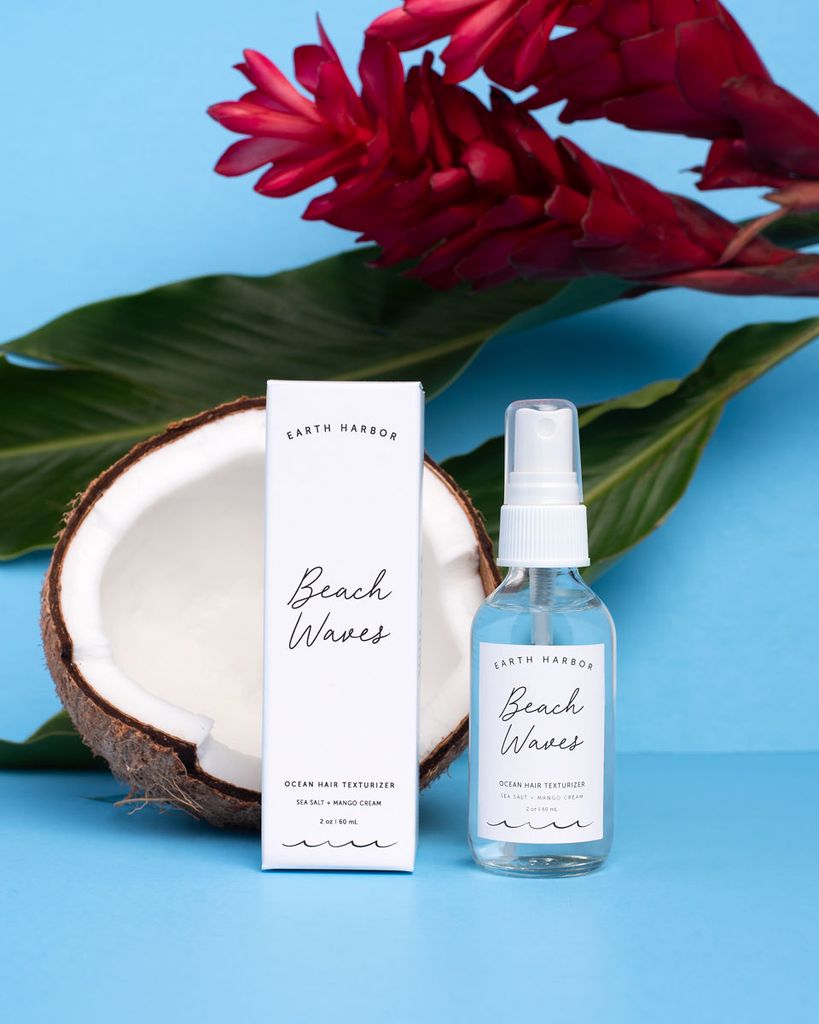 Earth Harbor Beach Waves Ocean Hair Texturizer