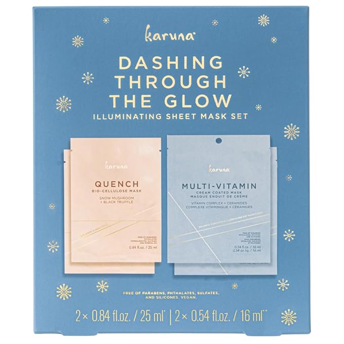 Karuna Dashing Through the Glow Face Mask Set