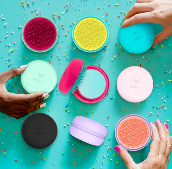 Milk + Sass Macaron Hairbrush