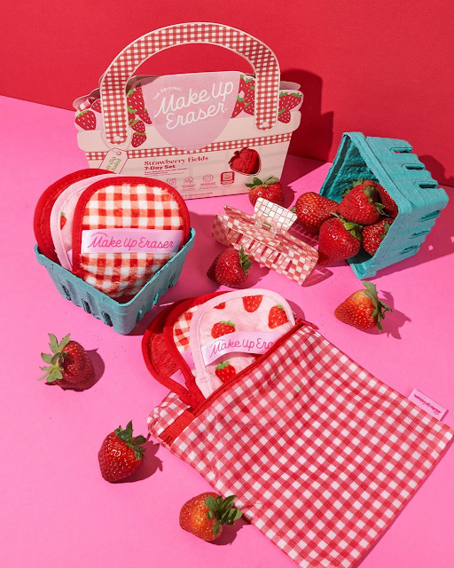 Makeup Eraser 7 Day Set - Strawberry Fields