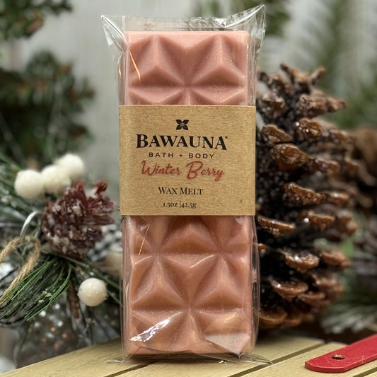 Bawauna Wax Melt Bar - Winter Berry