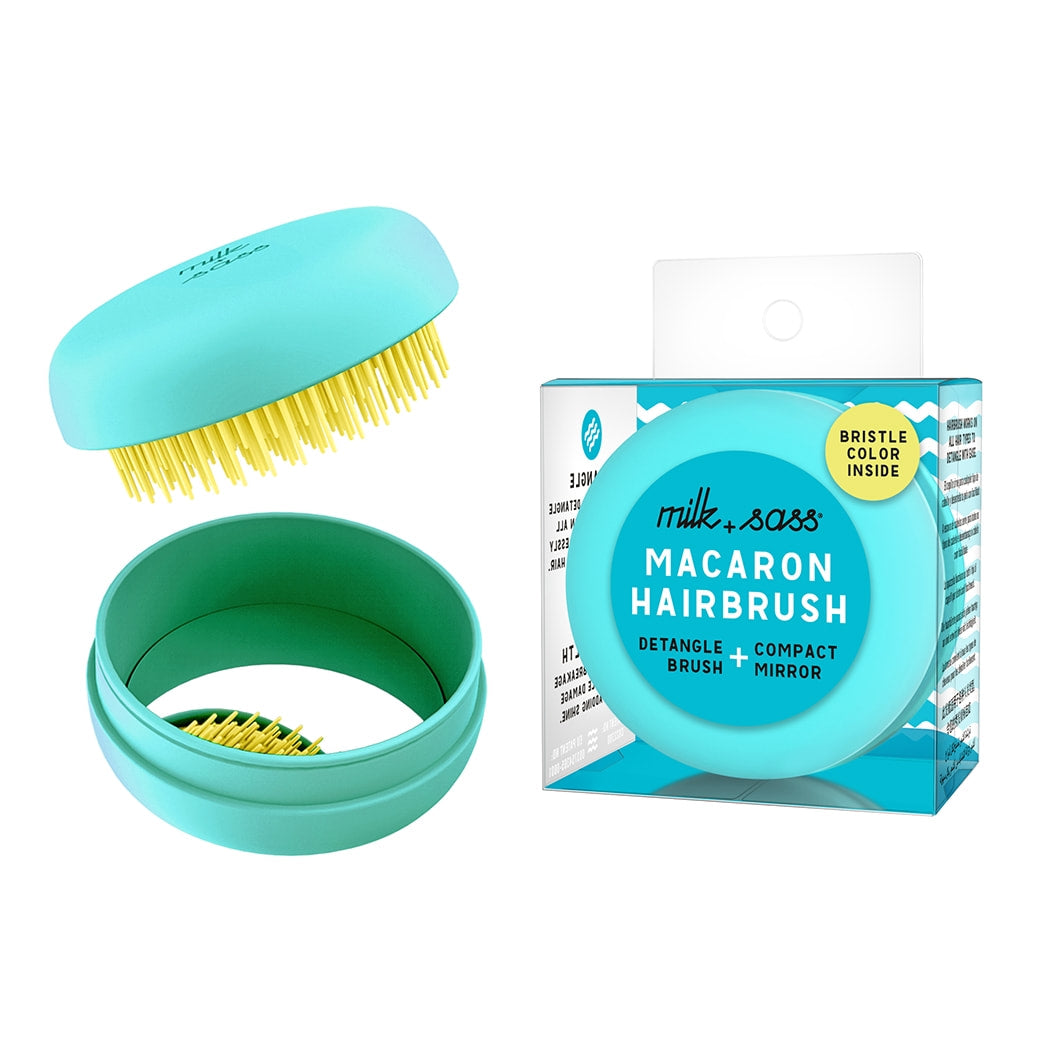 Milk + Sass Macaron Hairbrush