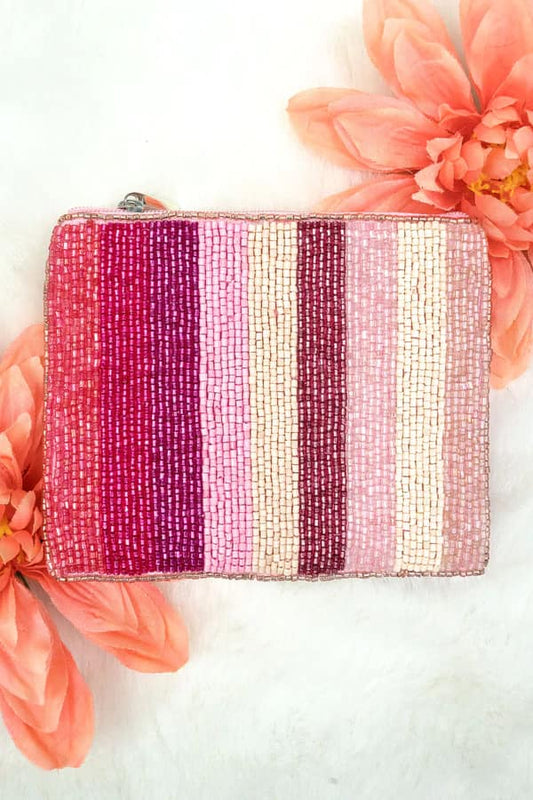 Seed Bead Coin Purse