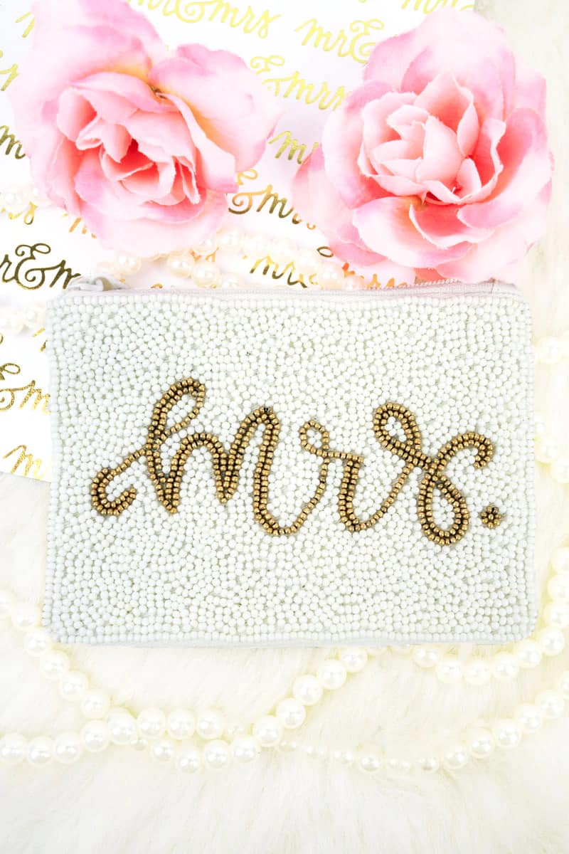 Seed Bead Coin Purse