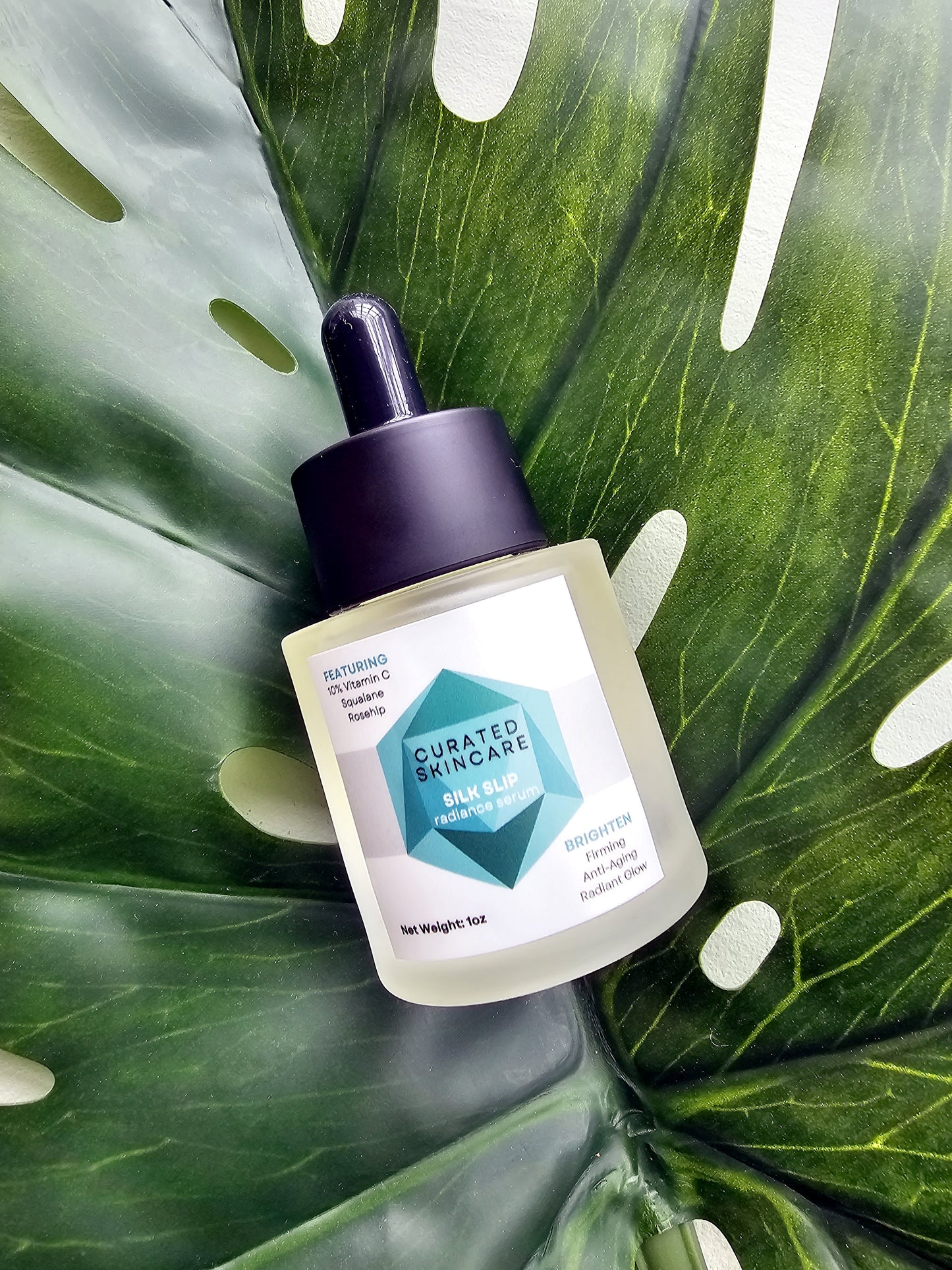 Curated Skincare Silk Slip Radiance Serum
