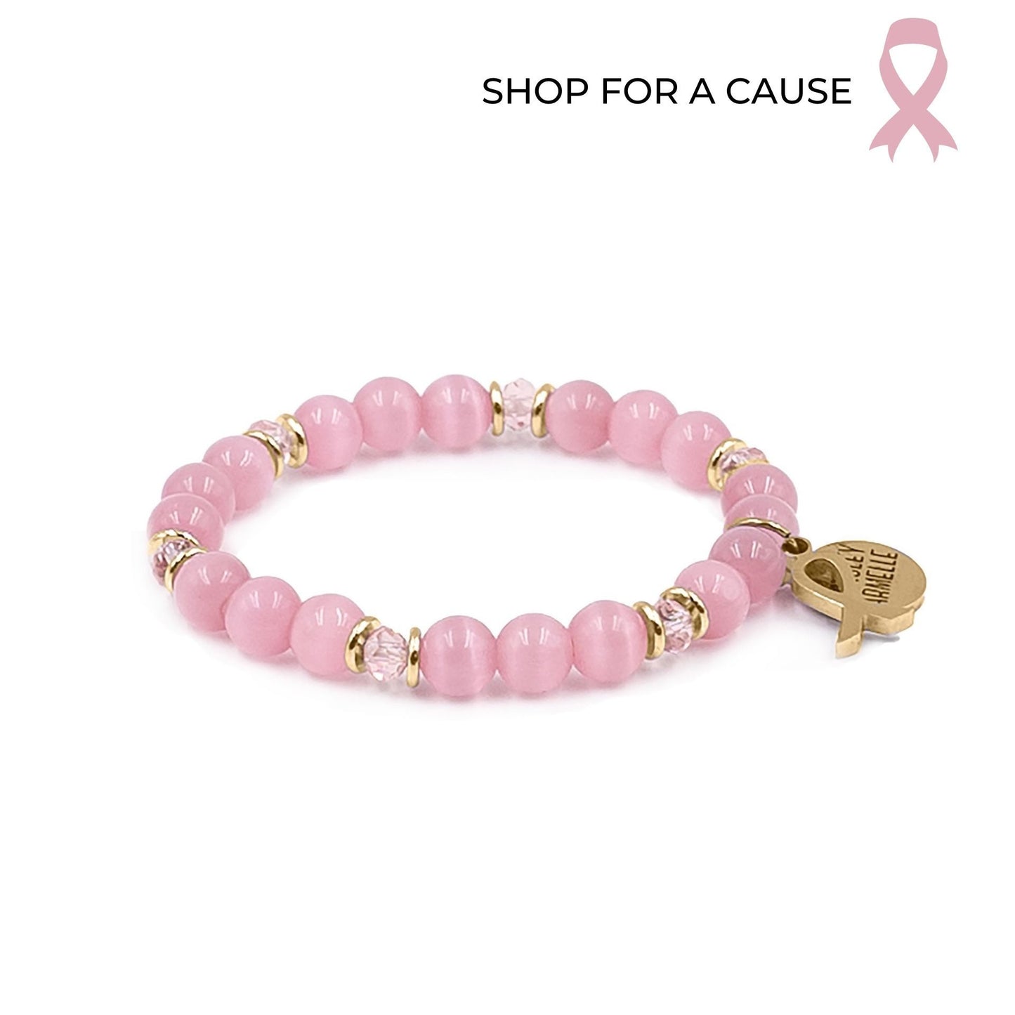 Kinsley Armelle Breast Cancer Awareness Bracelet