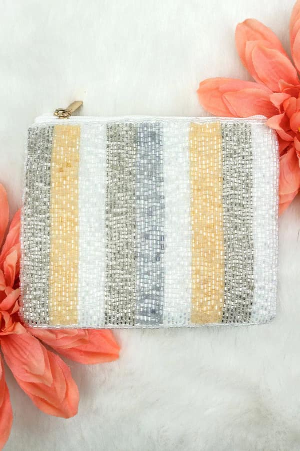 Seed Bead Coin Purse