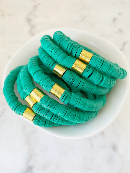Mod Miss Jewelry Heishi Color POP Bracelet