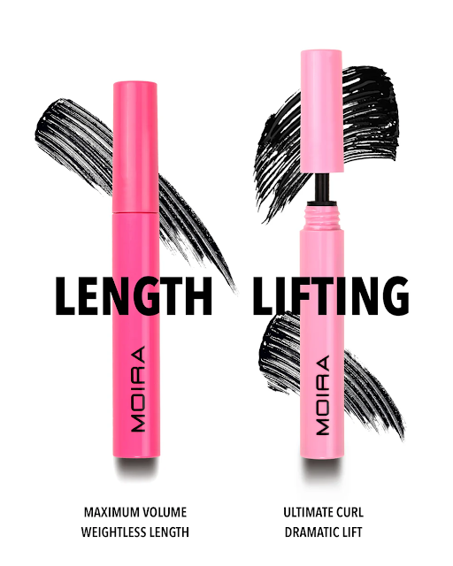 Moira Intense Volume & Lengthening Mascara - 001 Blackest Black