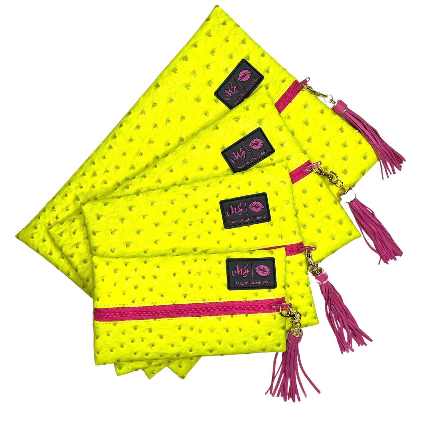 Makeup Junkie Pink Lemonade Makeup Bag